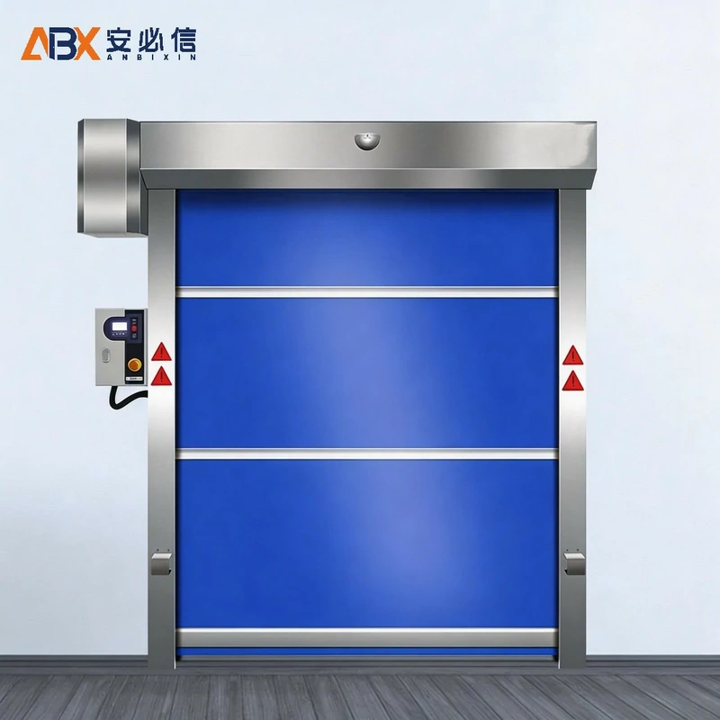 白银感应快速门