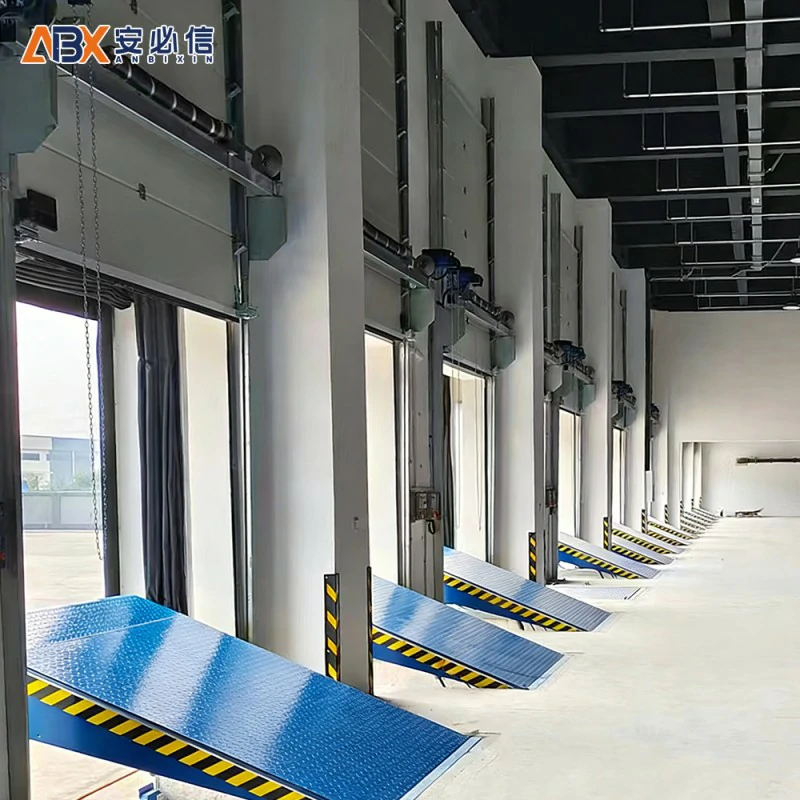 白银钢制滑升门